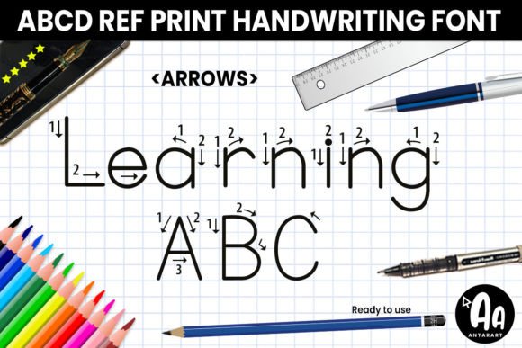 Abcd Ref Arrows: A Display Font with Purpose and Personality