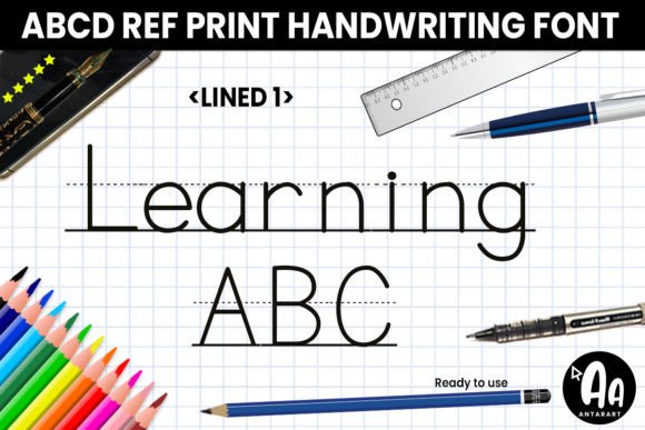 Abcd Ref Lined1: A Warm, Teachable Display Font for Real Branding