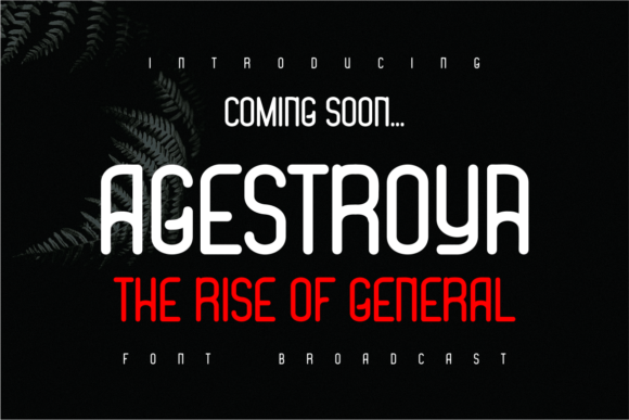 Agestroya: A Display Font That Anchors Meaning in Motion