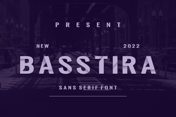 Basstira: A Modern Display Font That Elevates Digital Branding
