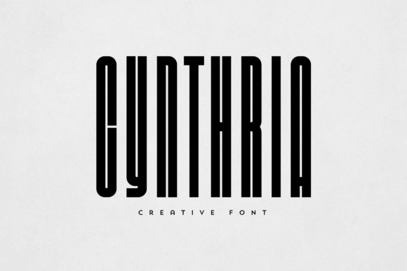 Cynthria: A Display Font That Breathes Quiet Confidence