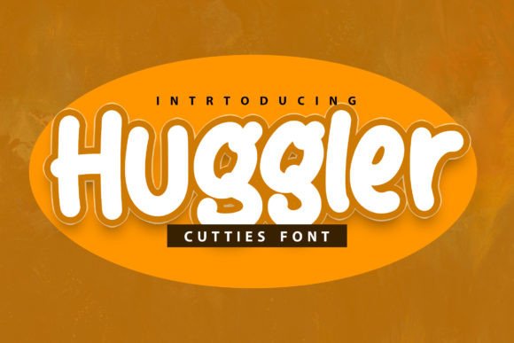 Huggler: A Playful Display Font for Joyful Digital Experiences
