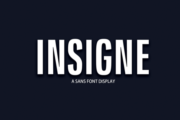 Insigne: A Bold Display Font for Scroll-Stopping Marketing