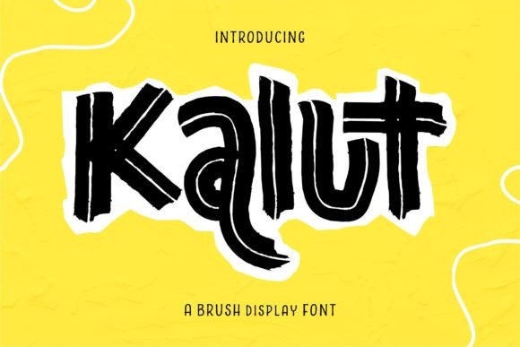 Kalut: A Fun, Cool Display Font for Small Business Branding
