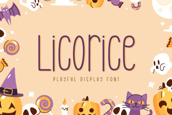 Licorice: A Playful Display Font That Delights on Screen