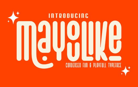 Mayoulike: A Playful Display Font That Makes Your Brand Feel Joyful
