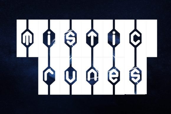 Mistic Runes: A Distinctive Display Font for Editorial Impact