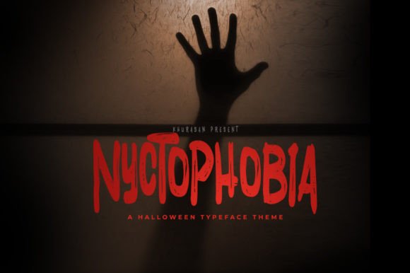 Nyctophobia: A Distinctive Display Font for Memorable Branding