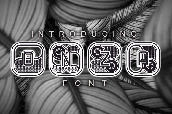 Onza: A Bold Display Font That Elevates Real Branding Work
