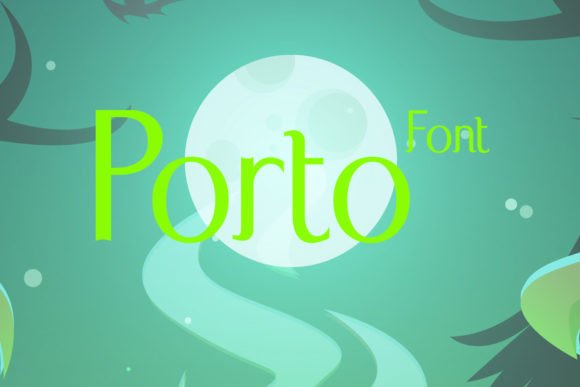 Porto Display Font for Handmade Creators