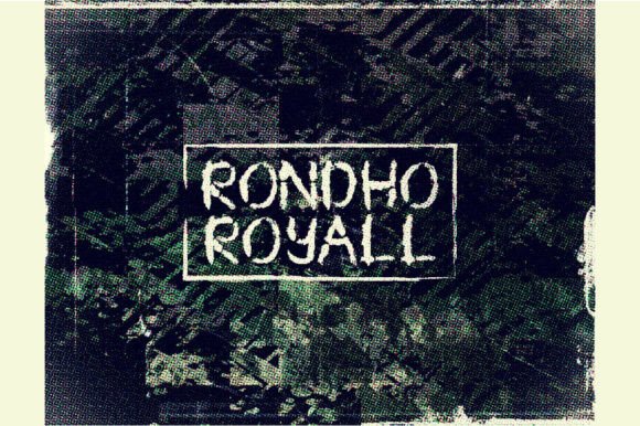 Rondhoroyall: A Bold Display Font for Editorial Identity