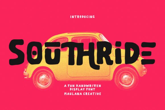 Southride: A Playful Display Font for Scroll-Stopping Marketing