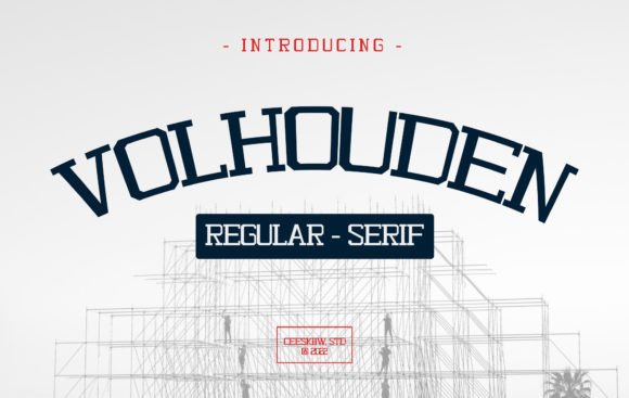 Volhouden: A Friendly Display Font for Digital Branding